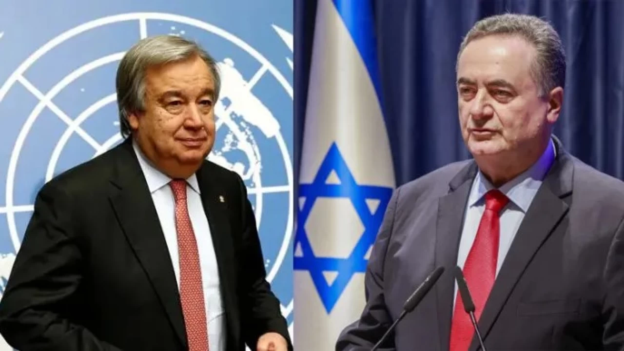 srail, BM Genel Sekreteri Guterres'i 'istenmeyen adam' ilan etti