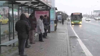 stanbul'da kar ya devam ediyor