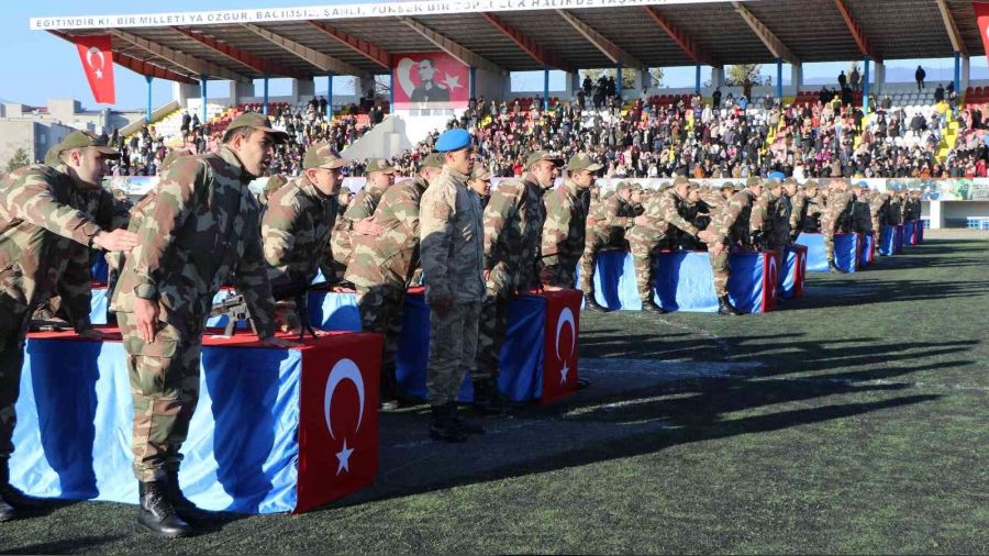 Karabük'te bin 980 bedelli asker yemin etti