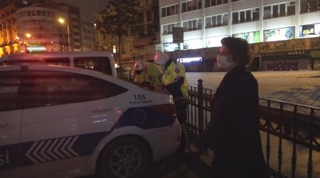 Kısıtlamada sokağa çıkan kadından ilginç savunma