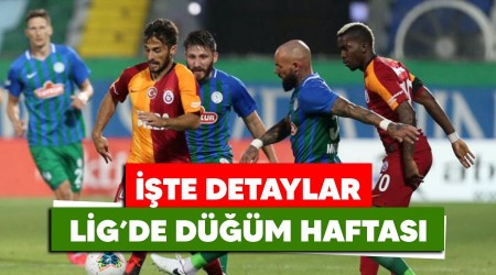 Lig'de dm haftas: Beikta-Fenerbahe derbisi ncesi Galatasaray'n kritik snav