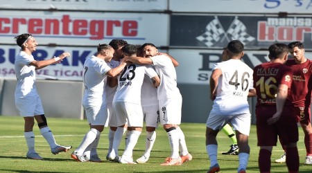 Manisaspor coşkulu ve tempolu futboluyla büyüledi