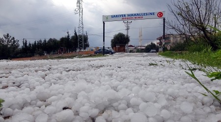 Mersin’i dolu vurdu