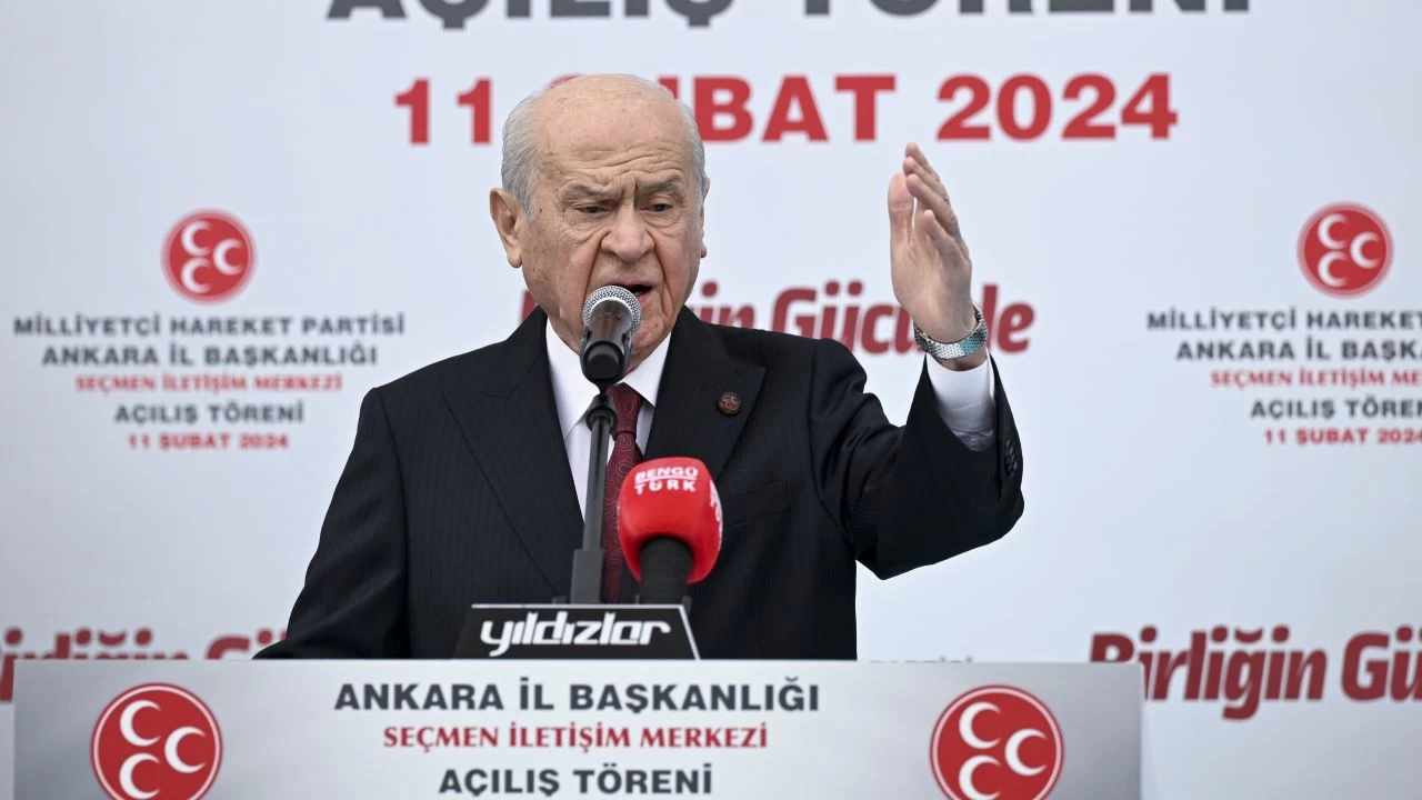 MHP Genel Başkanı Bahçeli CHP'ye yüklendi