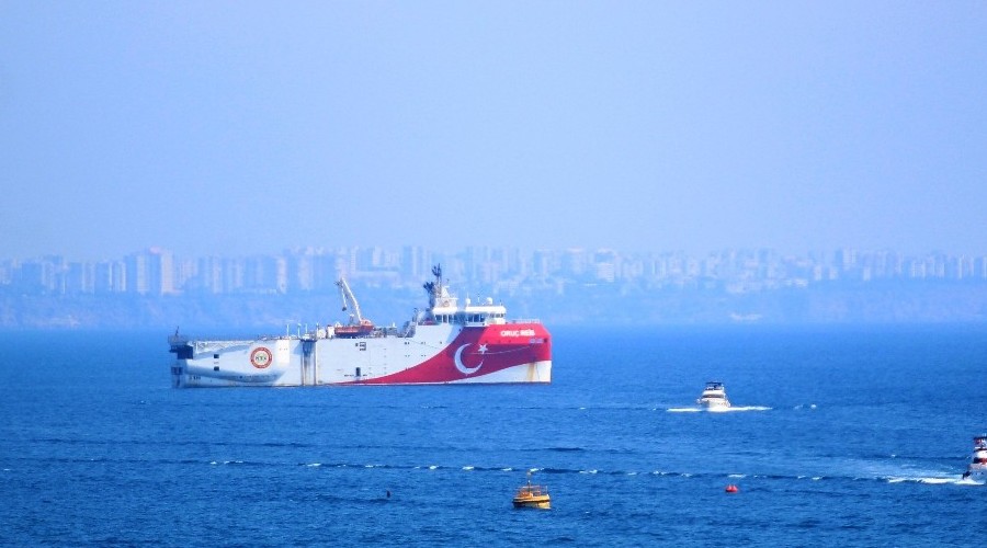 Oruç Reis Antalya açıklarında