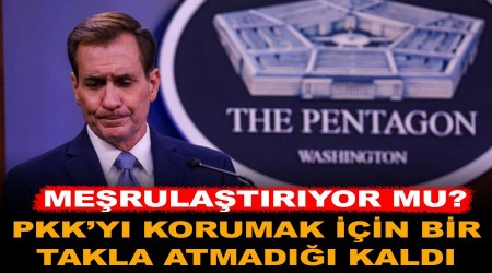 PKK'y korumak iin bir takla atmad kald