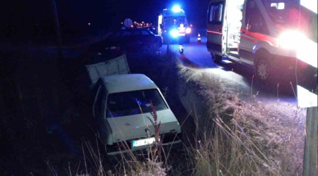 Tokat'ta menfeze düşen araçtaki 6 kişi yaralandı