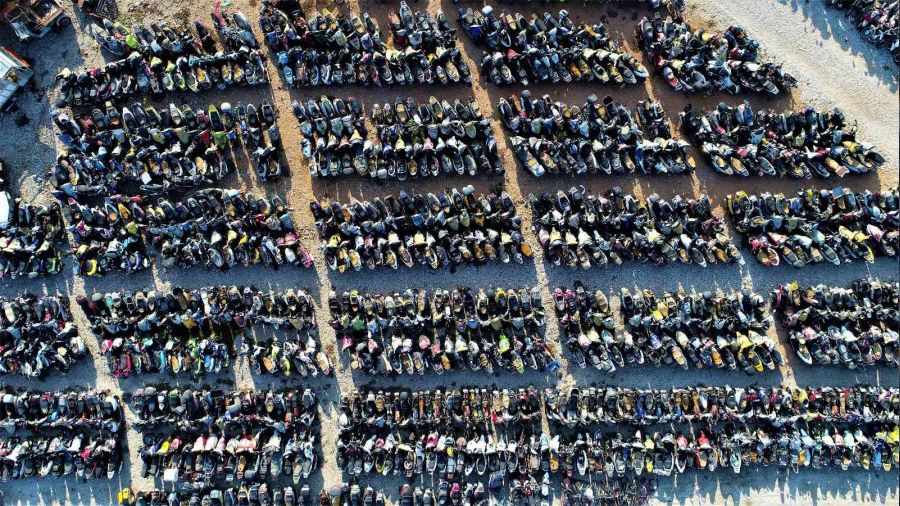 Yedieminlerdeki araç sayısı hızla artıyor