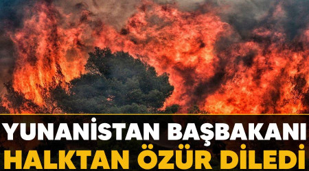 Yunanistan Başbakanı halktan özür diledi
