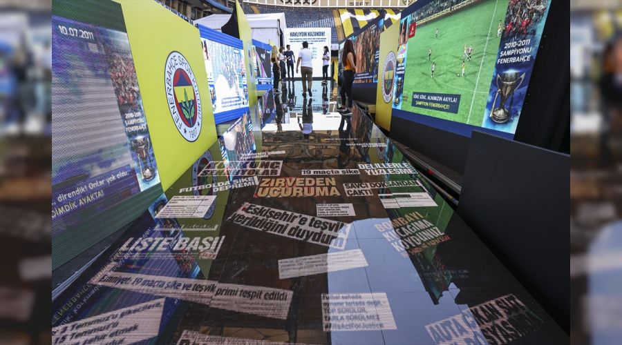 3 Temmuz'un yıl dönümünde stada Fener Yolu kuruldu