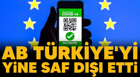 AB, Türkiye'yi yine saf dışı etti