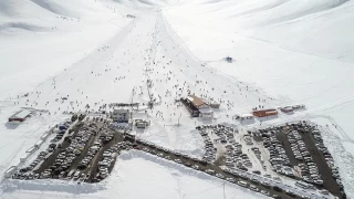 Abalı Kayak Merkezi, 50 bin kayakseveri ağırladı