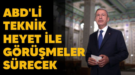 ABD'li teknik heyet ile grmeler srecek