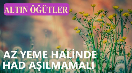 Az yeme hâlinde had aşılmamalı