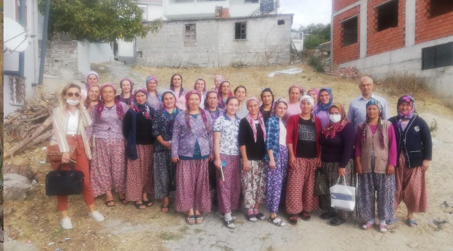 Burhaniyeli kadınlar organik arıcılık yapacak