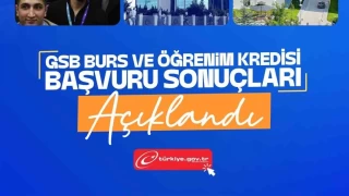 Burs ve öğrenim kredisi başvuru sonuçları açıklandı