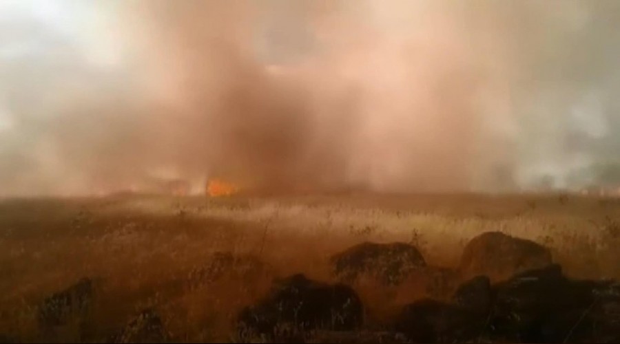 Diyarbakır'ı yine duman sardı