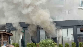 Dzce'de otelde yangn: 3 kii dumandan etkilendi