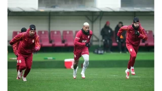 Galatasaray'da Frankowski, ilk antrenmanına çıktı