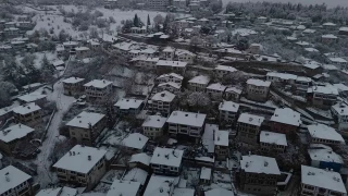 Kar ya sonras tarihi yaplar beyaz rtyle kapland