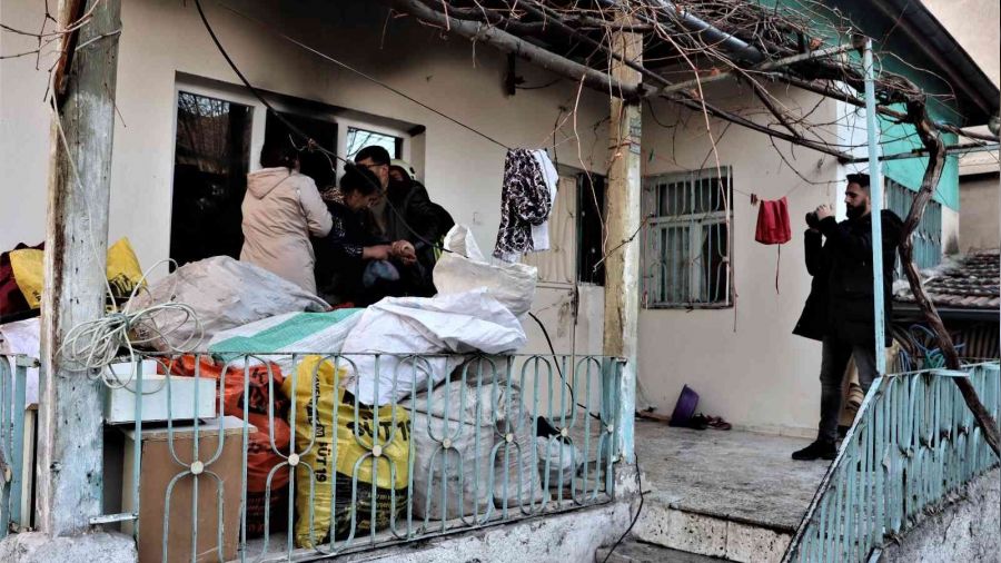 Kayseri'de eşiyle tartışan şahıs evini ateşe verdi