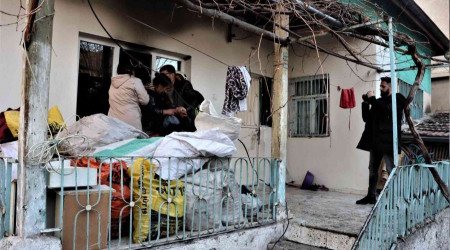 Kayseri'de eşiyle tartışan şahıs evini ateşe verdi