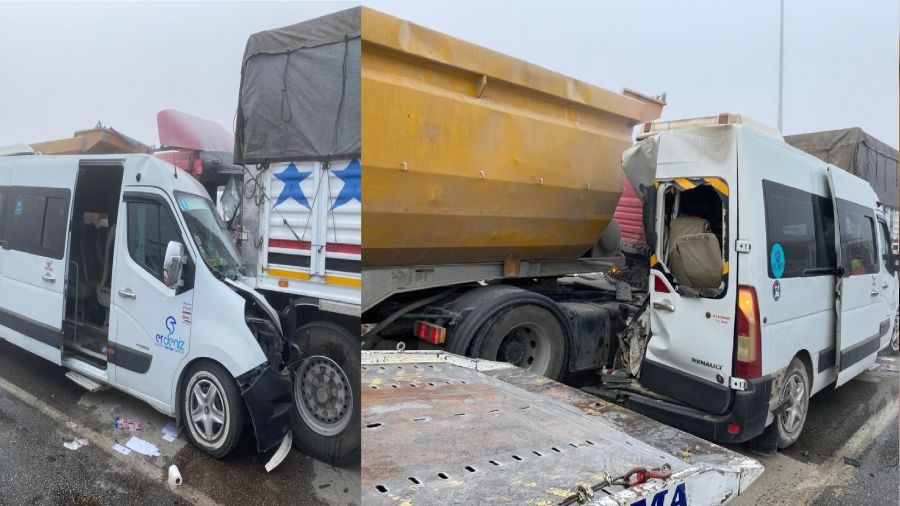 Konya'da faciadan dönüldü: 18'i öğrenci 19 yaralı