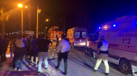 Mersin'de polisevi yakınında patlama