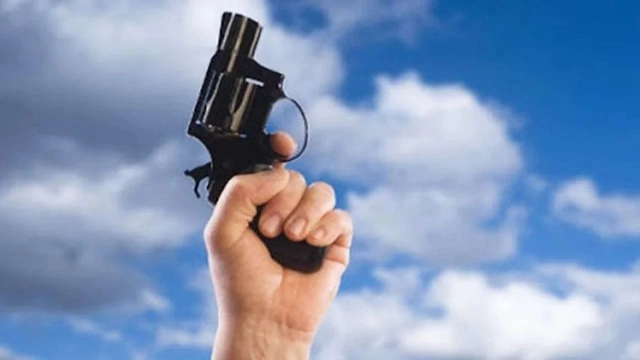 Mutlu düğünlerinizi silahla karartmayın!