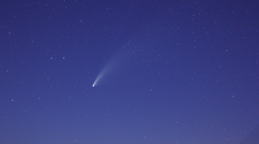 Neowise kuyruklu yıldızını görüntüledi