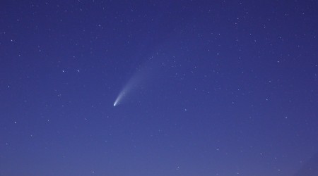 Neowise kuyruklu yıldızını görüntüledi