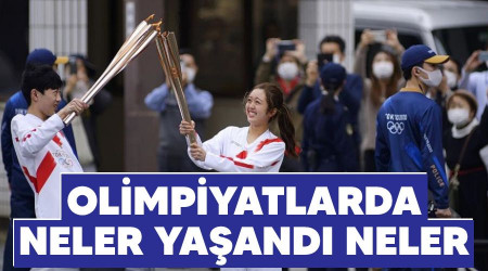 Olimpiyatlarda neler yaand neler