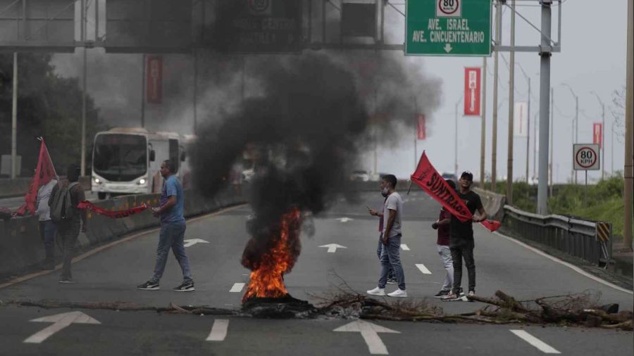 Panama'daki akaryakıt protestoları şiddete dönüştü