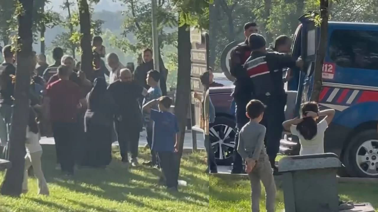 Piknik alanında satırlı masa kavgası