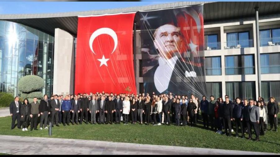 Riva'da tören düzenlendi