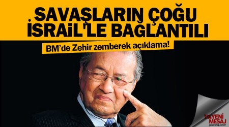 Savaşların çoğu İsrail'le bağlantılı