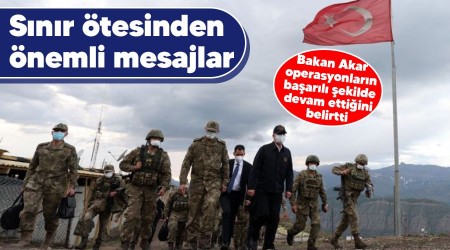 Sınır ötesinden önemli mesajlar