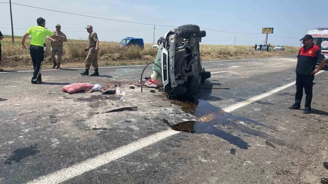 Siverek'te trafik kazası: 5 yaralı