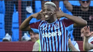 Trabzonspor sezonun ilk galibiyetini ald