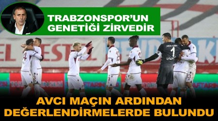 "Trabzonspor'un genetii zirvedir"