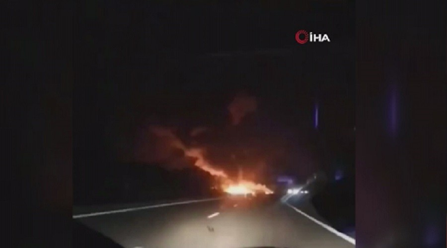 Ukrayna'da askeri uçak düştü: 20 ölü