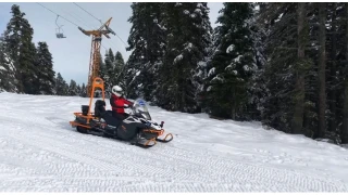 Uludağ'da sezon öncesi hazırlıklar tam gaz