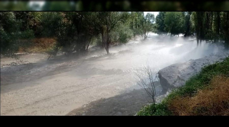 Yozgat’ta dolu ve sağanak yağış etkili oldu