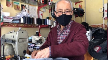 9,5 metrekarelik dükkanda 55 yıllık meslek