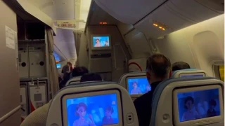 Ankara'da düşen uçağın enkazına ulaşıldı