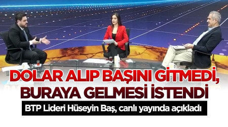 Dolar alıp başını gitmedi, doların buraya gelmesi istendi