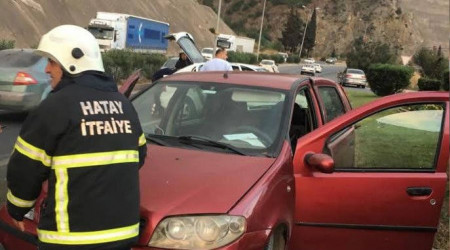 Hatay'da trafik kazası: 5 yaralı