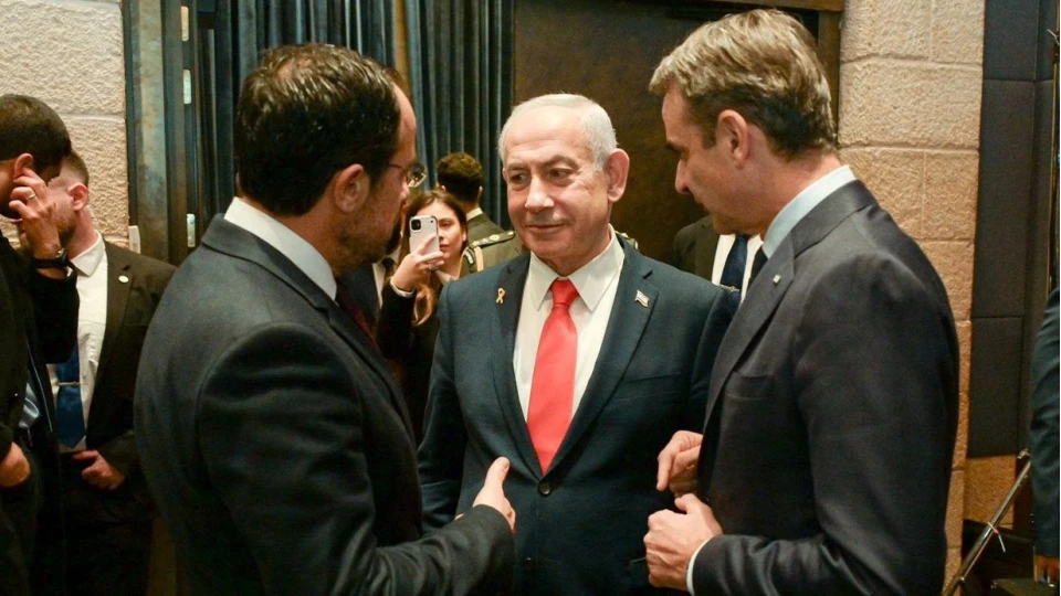 İsrail, Yunanistan ve GKRY liderlerinin düzenlediği üçlü zirvede "savunma" vurgusu öne çıktı