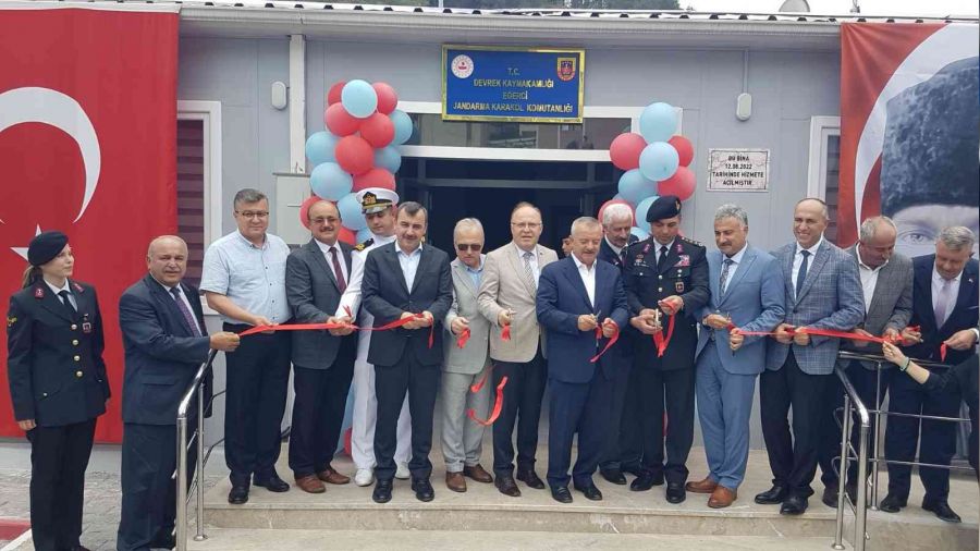 Jandarma Karakolu dualar eşliğinde açıldı