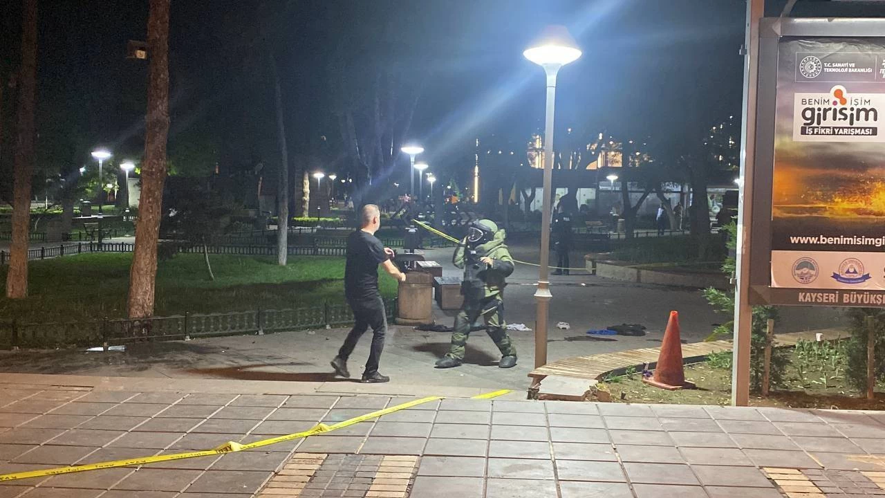 Kayseri'de şüpheli çanta paniği
